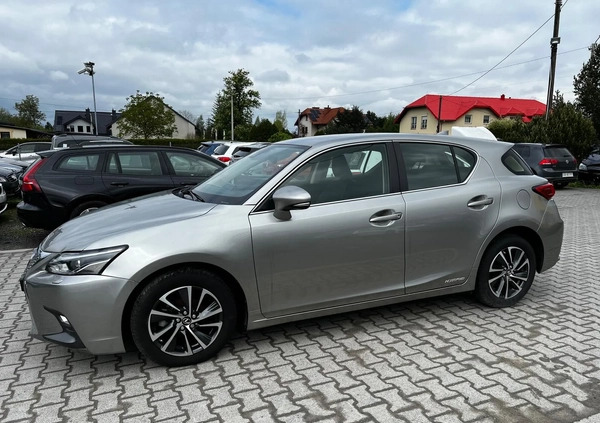 Lexus CT cena 63000 przebieg: 78360, rok produkcji 2019 z Tyszowce małe 277